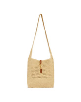Beige Le 5 A 7 Crochet Bag - Saint laurent women | PLP | dAgency