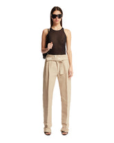 Beige Overlapped Trousers - SETCHU | PLP | dAgency