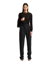 Black Belted Trousers - new arrivals women's clothing | PLP | dAgency