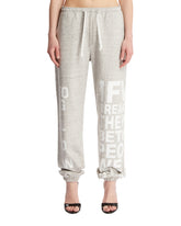 Gray Printed Track Pants - Women's clothing | PLP | dAgency