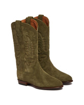 Green Cowboy Boots - SHILOH WOMEN | PLP | dAgency