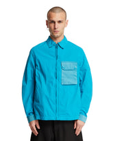 Blue Patch Pocket Jacket - Men's clothing | PLP | dAgency