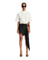 Black Asymmetrical Skirt | PDP | dAgency