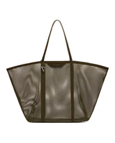 Green Mesh And Leather Bag - the attico women | PLP | dAgency