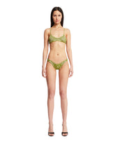 Green Bandana Print Bikini - the attico women | PLP | dAgency