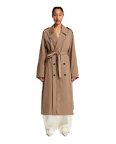 Brown Epaulettes Trench Coat - new arrivals women's clothing | PLP | dAgency