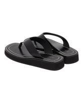 Black Ginza Flip-Flop Sandals | PDP | dAgency