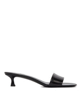 Black Combo Kitten Heel Sandals - Women's shoes | PLP | dAgency