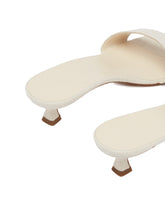 White Combo Kitten Heel Sandals | PDP | dAgency
