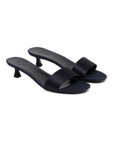 Blue Combo Kitten Heel Sandals - BOTTEGA VENETA | PLP | dAgency