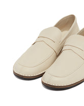 White Cary Loafers | PDP | dAgency