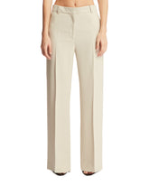 Beige Tailored Trousers - TOTEME-STUDIO | PLP | dAgency