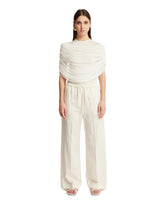 White Wide Leg Pants - new arrivals women's clothing | PLP | dAgency