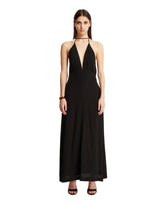 Black Double-Halter Dress - Women's clothing | PLP | dAgency