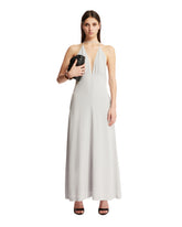 Gray Double-Halter Dress - Women's clothing | PLP | dAgency