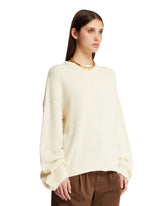 White Oversized Sweater | PDP | dAgency