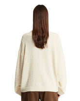White Oversized Sweater | PDP | dAgency