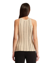 Ribbed Striped Tank Top | PDP | dAgency