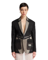 Black Silk Tulle Jacket - Women's jackets | PLP | dAgency