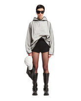 Gray Tulle Hoodie - new arrivals women's clothing | PLP | dAgency