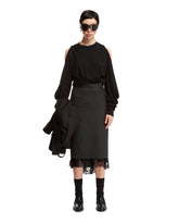 Black Open Sleeves Sweater - Women's clothing | PLP | dAgency