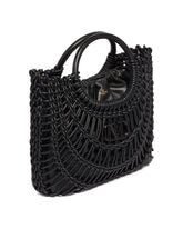 Black Allknots Woven Shopper - Women's tote bags | PLP | dAgency