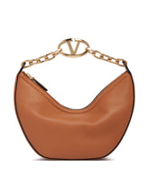 Brown Small VLogo Moon Bag - Women's bags | PLP | dAgency