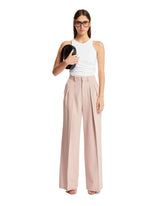 Pink Pleated Trousers - VICTORIA BECKHAM | PLP | dAgency