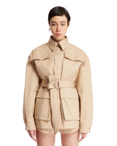 Beige Multipocket Jacket - Women's clothing | PLP | dAgency