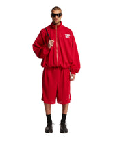 Red Mesh Sweatshirt - New arrivals men's clothing | PLP | dAgency