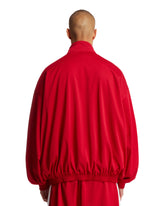 Red Mesh Sweatshirt | PDP | dAgency