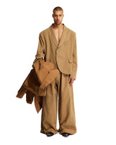Brown Boxy Jacket - WILLY CHAVARRIA | PLP | dAgency