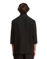 Black Linen Jacket | PDP | dAgency