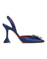 Begum Blue Slingback Pumps | PDP | Antonia