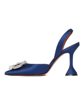 Begum Blue Slingback Pumps | PDP | Antonia