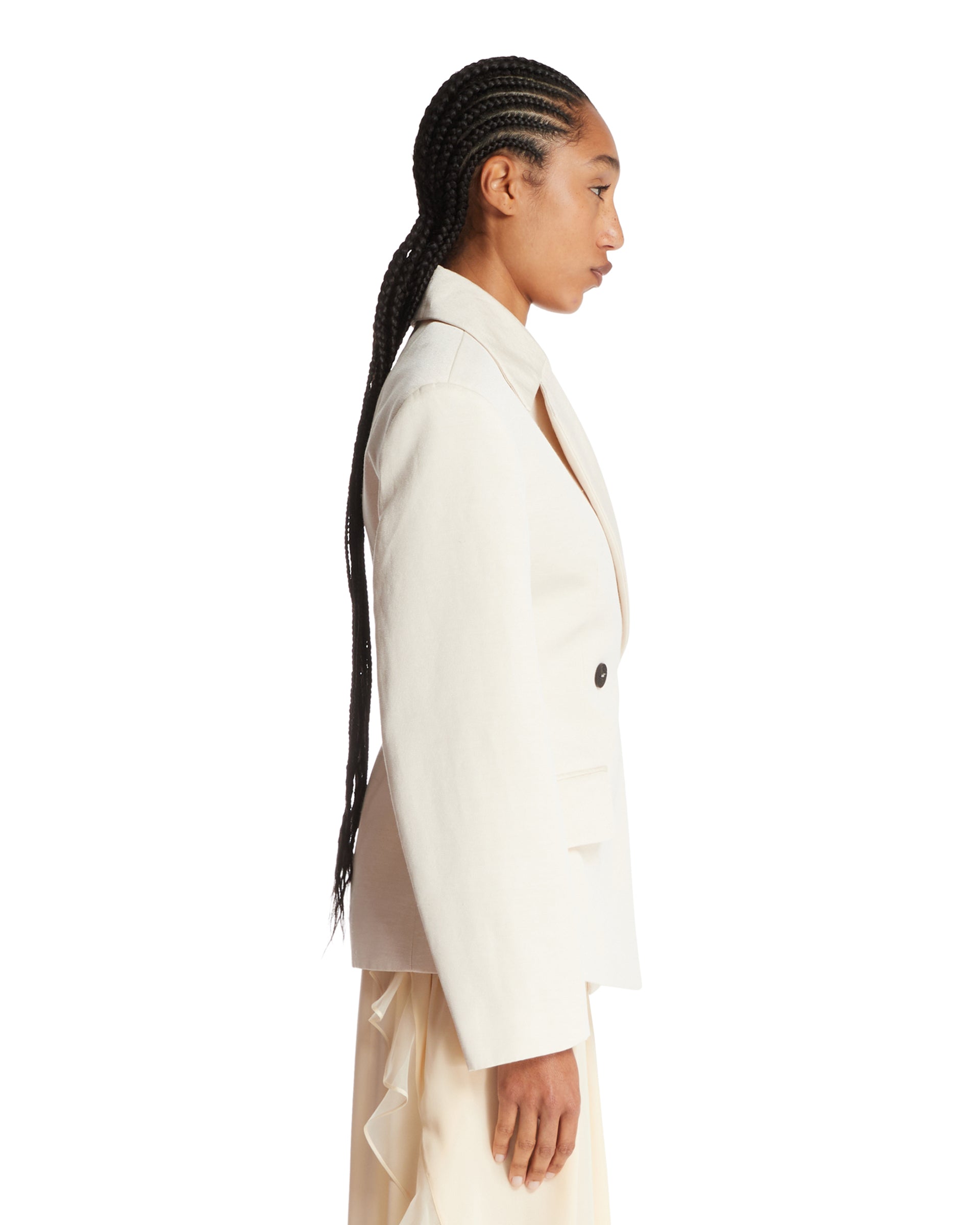 アウターその他 JACQUEMUS Woman Blazer Beige 251JA0871709 130 Ecru La Veste Norma blazer Jacquemus - women - JACQUEMUS