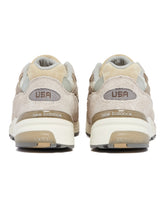 Beige Made in USA 992 Sneakers | PDP | Antonia
