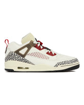 White Jordan Spizike Low Sneakers | PDP | Antonia