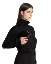 Black Sylvia Leather Bag | PDP | Antonia