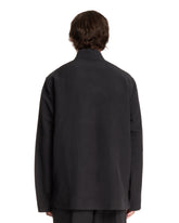 Black Francis Silk and Linen Shirt | PDP | Antonia