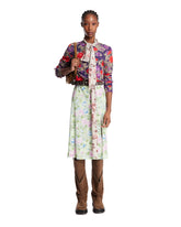 Multicolor Printed Midi Dress - ACNE STUDIOS WOMEN | PLP | Antonia