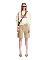 White Buttoned Sweatshirt | PDP | Antonia