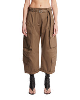 Green Cargo Trousers - ACNE STUDIOS WOMEN | PLP | Antonia