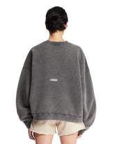 Gray Cotton Logo Sweatshirt | PDP | Antonia