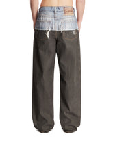 Blue Hybrid Trousers | PDP | Antonia