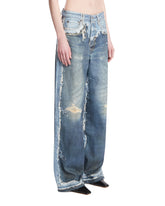 Jeans Trompe L'Oeil Blu | PDP | Antonia