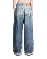 Jeans Trompe L'Oeil Blu | PDP | Antonia