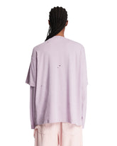 Purple Oversize Logo T-Shirt | PDP | Antonia
