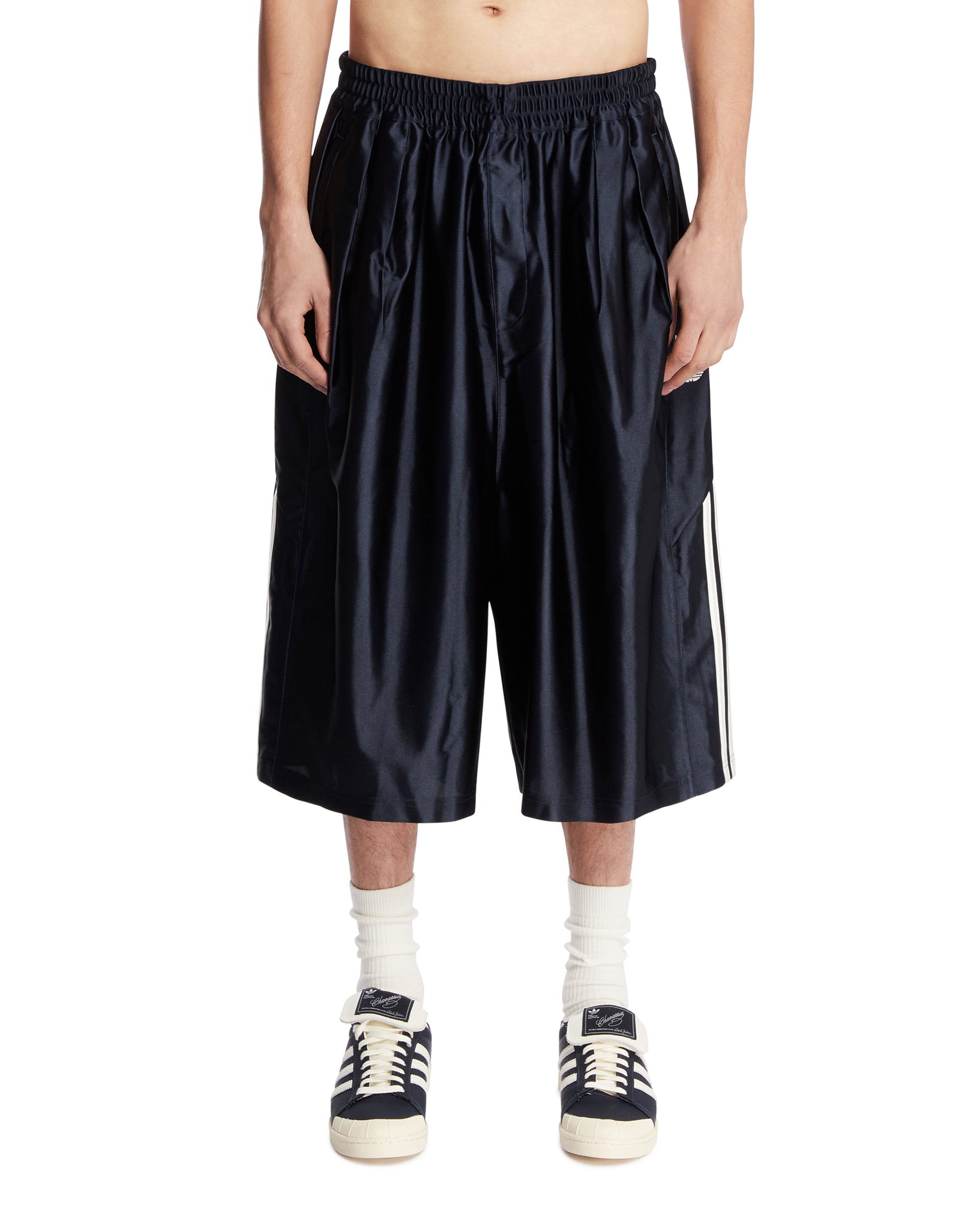 Adidas Originals x Willy Chavarria Blue Dazzle Snap Track Shorts