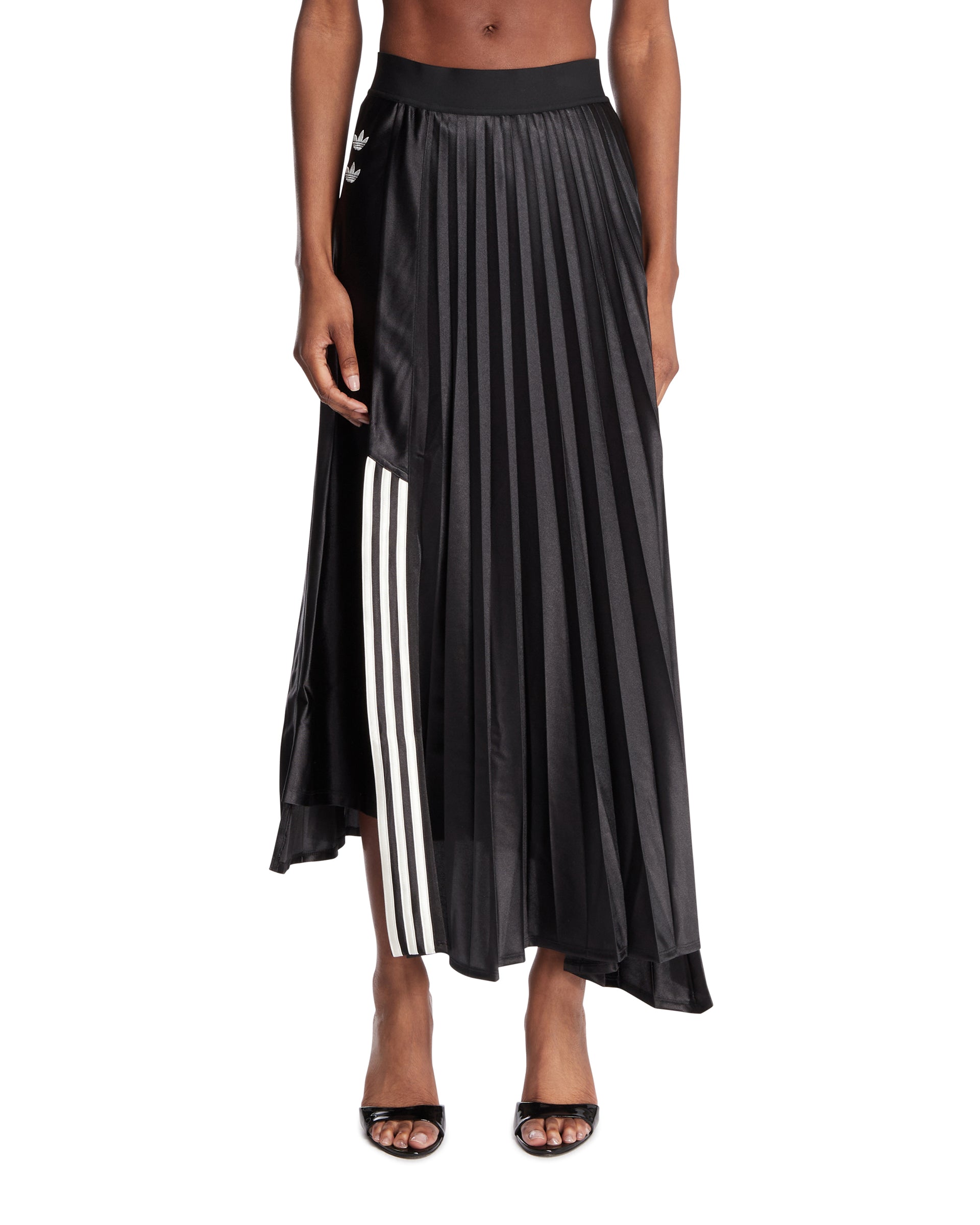 Adidas Originals x Willy Chavarria Black Pleated Skirt | ADIDAS